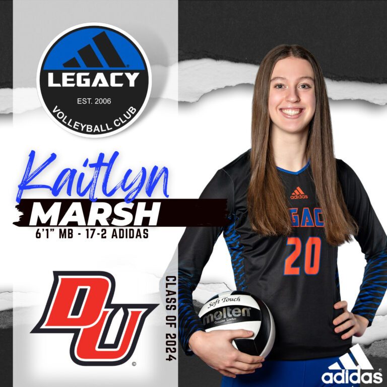 Kaitlyn Marsh commits to Davenport University - Legacy Volleyball Center