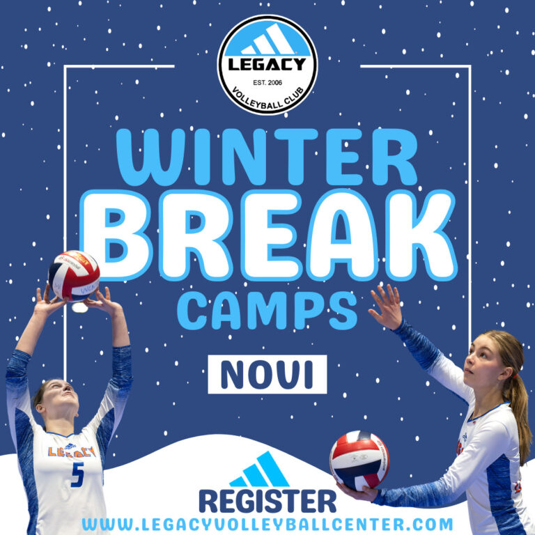 Winter Break Camps Legacy Volleyball Center